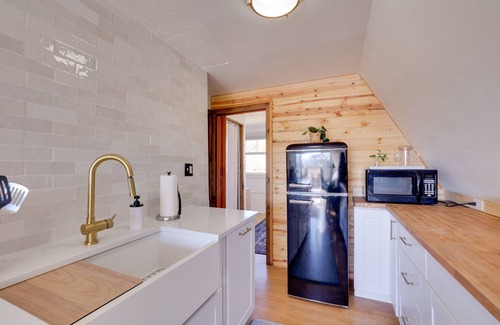 Como Cabin | Jefferson A-Frame Cabin w/Rocky Mountain Views