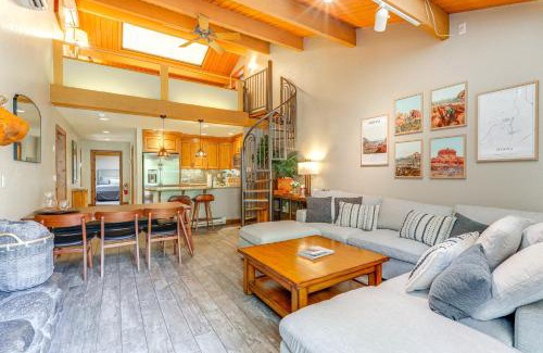 Sedona House | Junipine Resort Luxury Creek Home with Spa and Views!