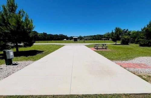 Conway RV Rental | Just Horsin' Around RV site 1@ Laurel Oaks Estate