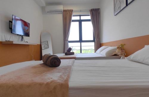 Penampang Apartment | K Avenue Modern Style Studio (5 Mins to Airport)
