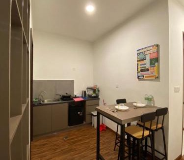 Penampang Apartment | K avenue Studio 2bed room A06 near airport by GC