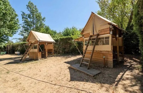 Forcalquier Cabin | Kabine - 1 Schlafzimmer (ohne Sanitäranlagen) 2 Personen