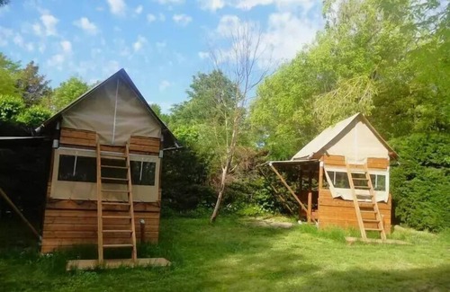 Forcalquier Cabin | Kabine - 1 Schlafzimmer (ohne Sanitäranlagen) 2 Personen