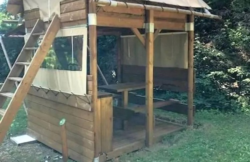 Forcalquier Cabin | Kabine - 1 Schlafzimmer (ohne Sanitäranlagen) 2 Personen