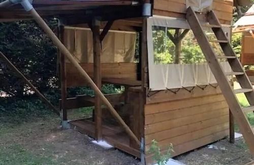 Forcalquier Cabin | Kabine - 1 Schlafzimmer (ohne Sanitäranlagen) 2 Personen