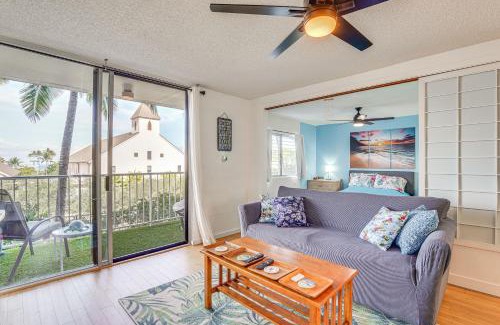 Historic Kailua Village Apartment | Kailua-Kona Condo with Balcony Walk to the Beach!