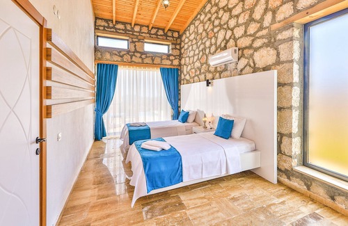 Patara Villa | Kalkan Patara, Stylish 4 Bedroom Villa, Large Infinity Pool Indoor Pool Sea View