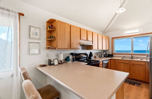 Kapaa House | Kapaa by the Sea TVNC #1312, Beachfront, AC, Walk to Town, Sunrise Views