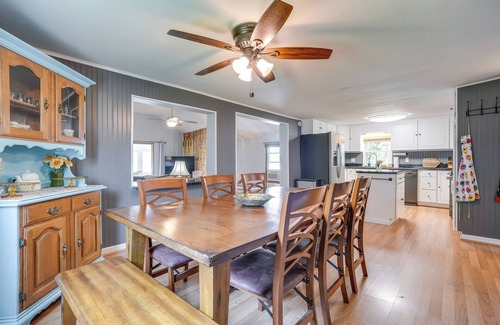Bronson House | Kayaks, Rowboat & Game Room - Gilead Lake Getaway!