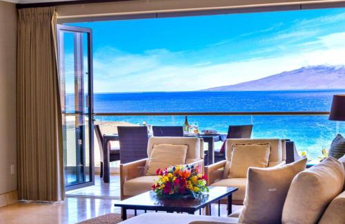 Honokowai Apartment | KBM Resorts FREE CAR Honua Kai Konea Beach Front 3-Bedroom Penthouse with Private Viking BBQ HKK-1029