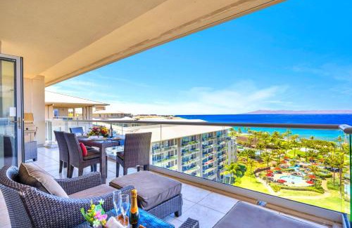 Honokowai Apartment | KBM Resorts FREE CAR Honua Kai Konea Beach Front 3-Bedroom Penthouse with Private Viking BBQ HKK-1029