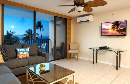 Kahana Apartment | KBM Resorts FREE CAR Valley Isle Resort Oceanfront 5th Floor 2-Bedroom Condo with Stunning views VIR-508