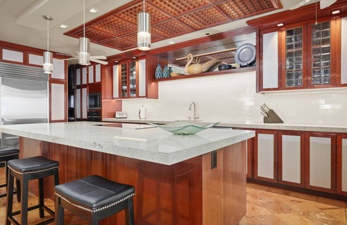 Kahaluu-Keauhou House | Keauhou Convenience, Ocean Views, Newly Renovated, AC in Bedrooms, Wrap-Around Lanai