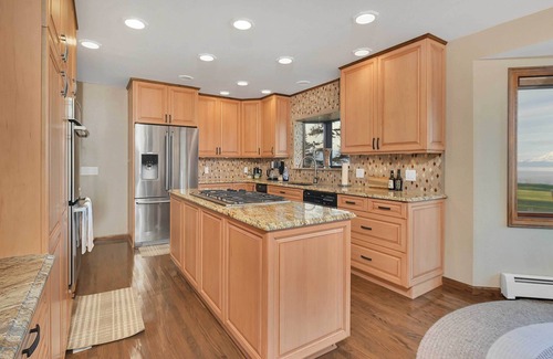 Salamatof House | Kenai Vacation Rental w/Volcano Views & Decks!