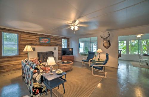 New Concord House | Kentucky Lake Cabin with Private Dock and Fire Pit