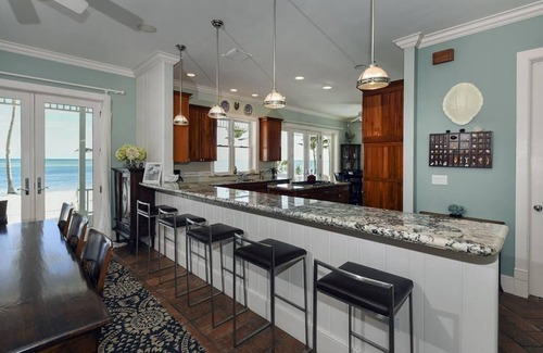 Islamorada House | Key West Style Estate on Private Lush Beachfront Property