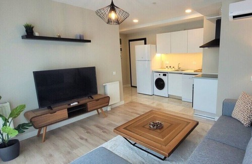 Bagcilar Apartment | Kick back and relax in this calm, stylish space
