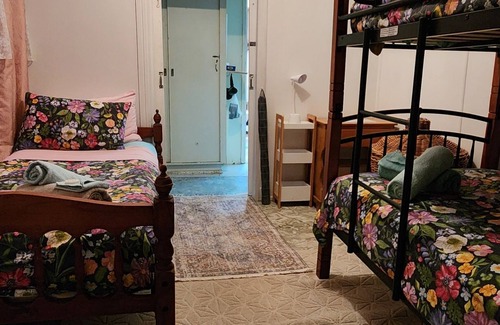 Mount Morgan Bed & Breakfast | King Single plus 3 Singles in Meyenburg House with shared bathroom & kitchen