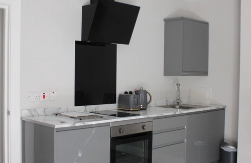Belfast City Centre Apartment | King Suite Apartment with private bathroom