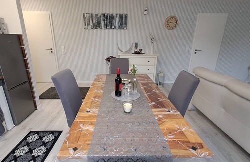 Klappholz Apartment | Kock: modern vacation apartment with top equipment - Melli's Ferienwohnung