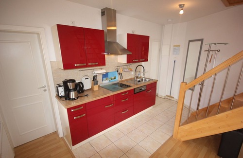 Koserow Apartment | Krusenstern - * 400m sand beach * southwest Ter/Blk Year 08 E-fireplace.