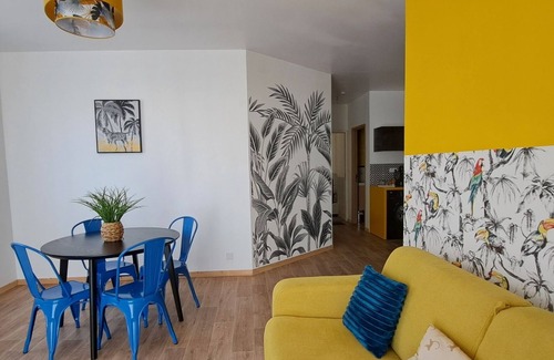 Lezignan-Corbieres Apartment | 💛 L'Amarillo 💛 Clim Wifi 4 people