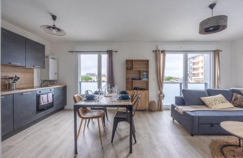 Courseulles-sur-Mer Apartment | L'Edulis - A 100m de la plage et parking privé