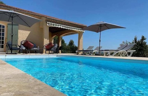 Saint-Jean-de-Serres Villa | L'oustal de cigales, panoramic view