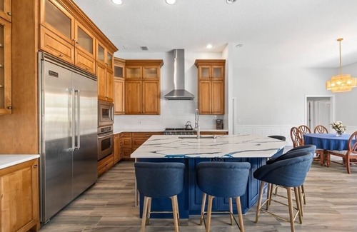 Cocoa Beach House | La Casa de SandPiper on canal with boat dock. Walk to beach!