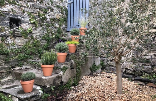Morlaix House | La Maison des Vignes Terrace & Balcony - Center