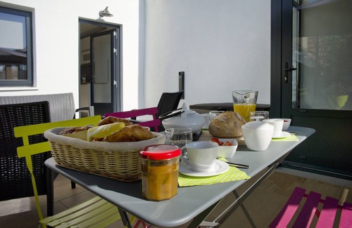 Beaune City Centre Apartment | La terrasse des climats - le duplex