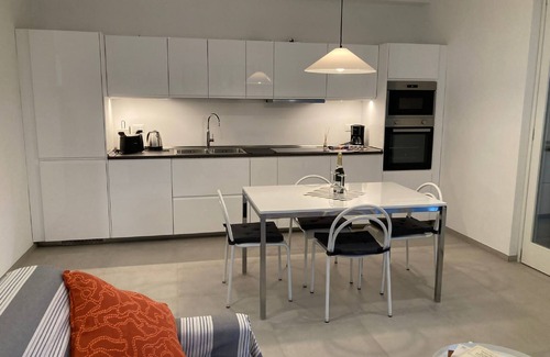 Pallanza Apartment | Lago Azzurro modern aparment with lake view and ba