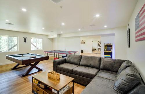 Lake Arrowhead House | Lake Arrowhead Getaway with Decks and Game Room!