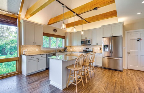 South Down Shores House | Lake & Beach Access: Family Townhome in Laconia