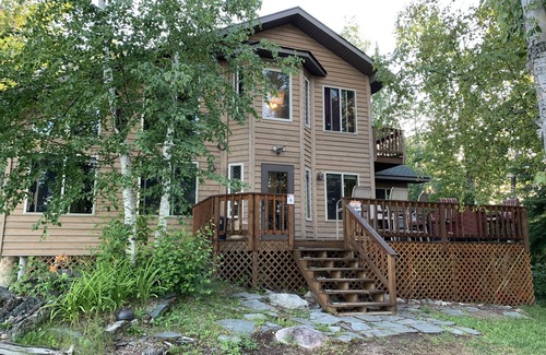Ely Cabin | Lake cabin on 5 acres and 780' of shoreline on an island with panoramic views.