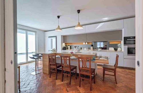 Grandola ed Uniti Villa | Lake Como lake front Villa rental for 28 people with pool, AC, Wi-Fi, walk to town