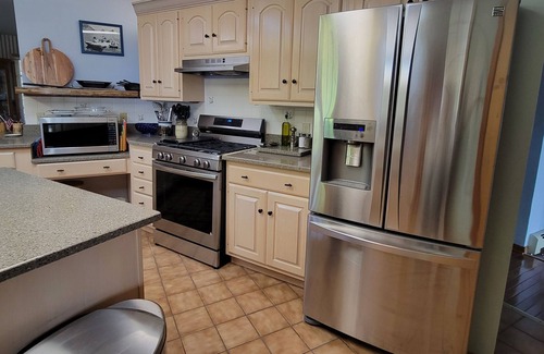 Port Austin House | Lake front house with multi-decks on private beach, Spacious 5-bedrooms