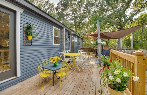 Mountain Home House | Lake-View Mountain Home Retreat with Fire Pit!