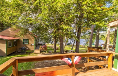 Inlet House | Lake View Overlooking Beautiful 4th Lake Here at Stiefvater's Lakeside Cottages