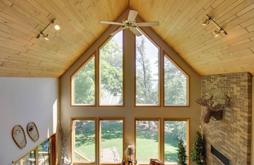 Brainerd Cabin | Lakefront Brainerd Cabin w/Fireplace!