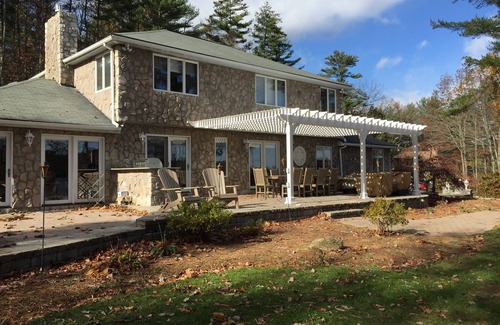 Laconia House | Lakefront Home, Snowmobilers & Cross Country Skiiers Paradise!