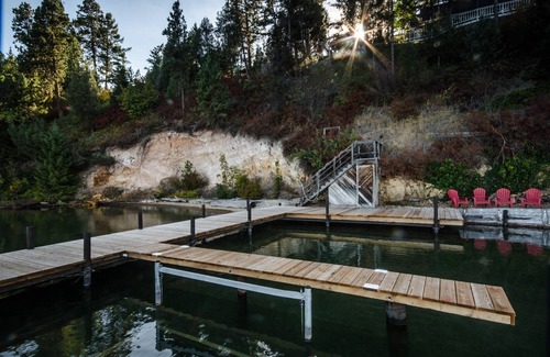Somers House | Lakefront Home With Hot Tub, Dock, Great Views From The Living Room & Bedrooms
