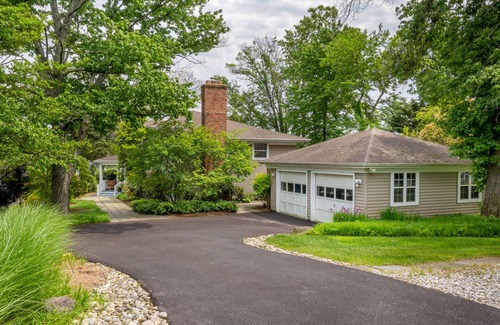 Annapolis House | Lakefront home with private dock, deck, hot tub, firepit, Ping-Pong, large yard