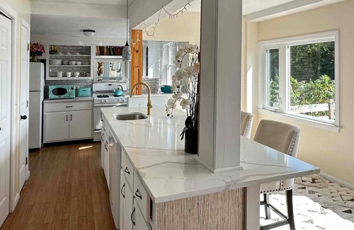 Plymouth House | Lakefront home with private dock, deck, & lovely view - short drive to the cape