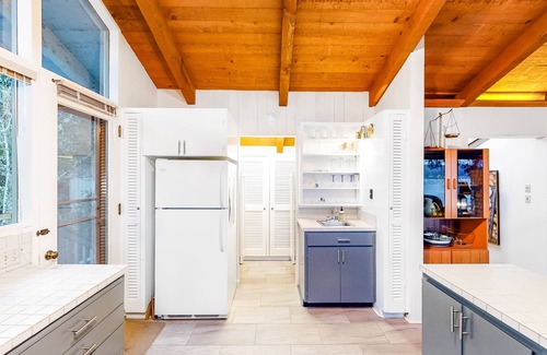 Otis House | Lakefront house w/private dock, firepit, and sunset views