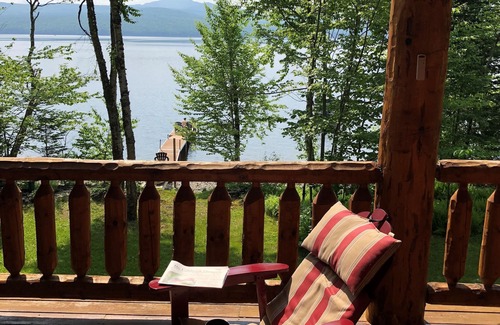 Pittsburg House | Lakefront Log Home on First Connecticut Lake - Moosewood