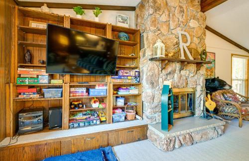 Nekoosa House | Lakefront Nekoosa Home Private Beach and Boat Dock!