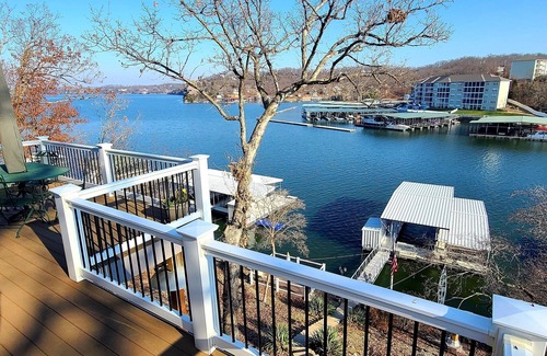 Osage Beach House | Lakefront Sunset Point in the Heart of Osage Beach 17.5mm! Great view with Dock