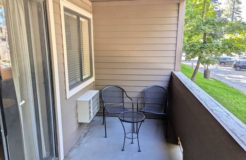 South Lake Tahoe Apartment | Lakeland Village - Private Beach - Large Studio - Tree View, King Bed, Full Kitchen