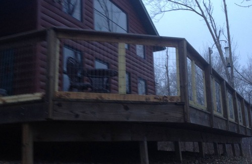 Ottertail Cabin | Lakeside Cabin! View of lake from deck, firepit seating, quiet property!